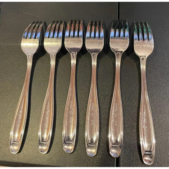 Oneida Alexandria Dinner Forks Set of 6 Replacements‎ 18/0 Stainless Steel - Picture 2 of 4